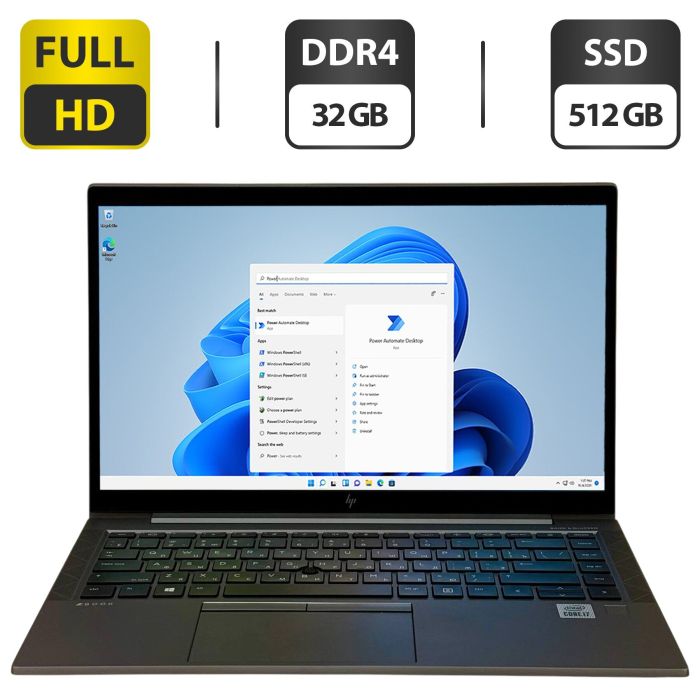 Мобільна робоча станція HP ZBook Firefly 14 G7 / 14" (1920x1080) IPS / Intel Core i7-10510U (4 (8) ядра по 1.8 - 4.9 GHz) / 32 GB DDR4 / 512 GB SSD M.2 / Intel UHD Graphics / WebCam / Fingerprint / Windows 11 Pro б/в - зображення 1