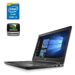 Мобільна робоча станція Dell Precision 3520 / 15,6" (1920x1080) IPS / Intel Core i5-7440HQ (4 ядра по 2,8 - 3,8 ГГц) / 8 ГБ DDR4 / 500 ГБ SSD / nVidia Quadro M620, 2 ГБ GDDR5, 128-біт / WebCam б/в