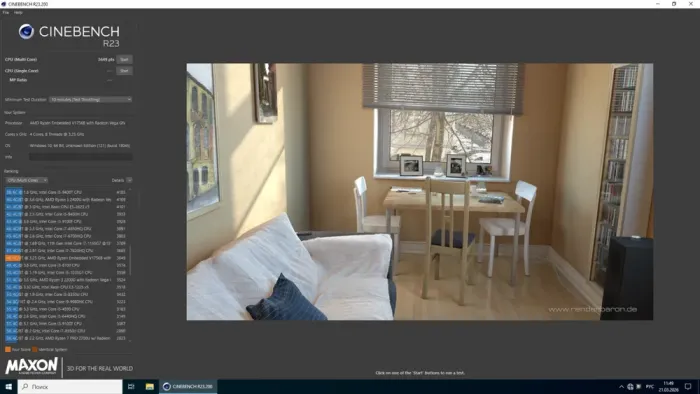 Неттоп HP t740 Thin Client USFF / AMD Ryzen V1756B (4 (8) ядра по 3.25 - 3.6 GHz) (аналог i7-7700T) / 8 GB DDR4 / 256 GB SSD M.2 / AMD Radeon RX Vega 8 Graphics / Win 10 Pro б/в - зображення 10