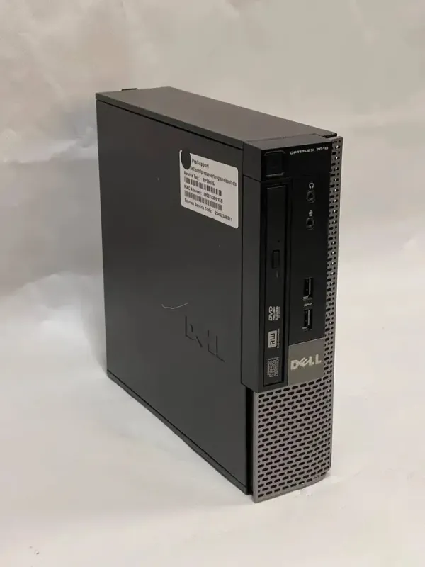 Комп'ютер Dell Optiplex 7010 SFF / Intel Core i3-3220 (2 (4) ядра по 3.3 GHz) / 8 GB DDR3 / 250 GB HDD / Intel HD Graphics 2500 / DVD-ROM б/в - зображення 2