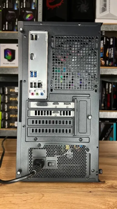 Ігровий ПК 1stPlayer BS-2-3F1-BK Tower NEW / Intel Core i3-12100F NEW (4 (8) ядер 3,3 - 4,3 ГГц) / 16 ГБ DDR4 NEW / 480 ГБ SSD NEW / nVidia GeForce GTX 1660 Ti, 6 ГБ GDDR6, 192-біт / 550 Вт NEW / HDMI б/в - зображення 7
