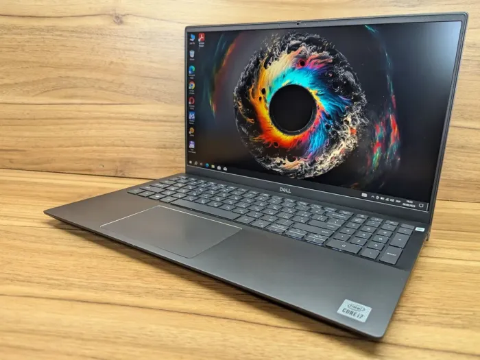 Ігровий ноутбук Б-клас Dell Vostro 7500 / 15.6" (1920x1080) IPS / Intel Core i7-10750H (6 (12) ядер по 2.6 - 5.0 GHz) / 16 GB DDR4 / 512 GB SSD / nVidia GeForce GTX 1650 Ti, 4 GB GDDR6, 128-bit / WebCam / TouchID / Windows 10 б/в - зображення 6