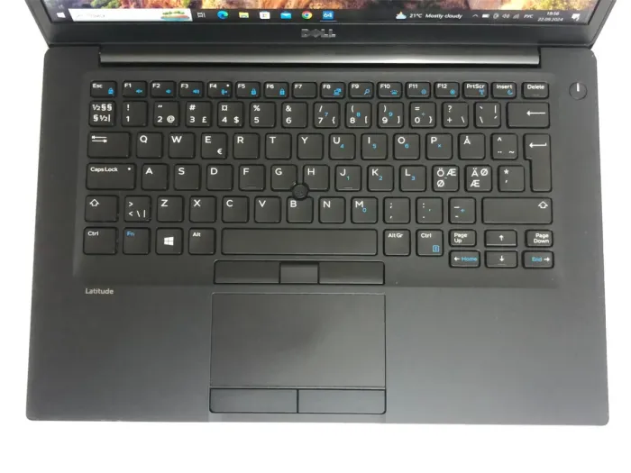 Ультрабук Б-клас Dell Latitude 7480 / 14" (1920x1080) IPS / Intel Core i5-7200U (2 (4) ядра по 2.5 - 3.1 GHz) / 8 GB DDR4 / 256 GB SSD / Intel HD Graphics 520 / WebCam / Win 10 Pro б/в - зображення 10