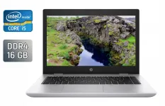 Ноутбук HP ProBook 640 G5 / 14" (1920x1080) IPS / Intel Core i5-8265U (4 (8) ядра по 1.6 - 3.9 GHz) / 16 GB DDR4 / 480 GB SSD / Intel UHD Graphics 620 / TouchID / WebCam / Windows 10 б/в
