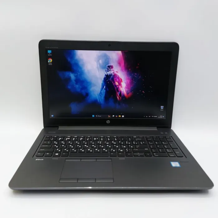 Ноутбук робоча станція Б-клас HP zBook / 15.6" (1920x1080) IPS / Intel Xeon E3-1505M v5 (4 (8) ядра по 2.8 - 3.7 GHz) / 32 GB DDR4 / 512 GB SSD / nVidia Quadro M1000M, 4 GB GDDR5, 128-bit / WebCam / Win 11 Pro б/в - зображення 2