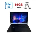 Ультрабук Microsoft Surface laptop 4 / 13.5" (2256x1504) IPS Touch / Intel Core i5-1145G7 (4 (8) ядра по 2.6 - 4.4 GHz) / 16 GB DDR4 / 256 GB SSD / Intel Iris Xe Graphics / WebCam б/в