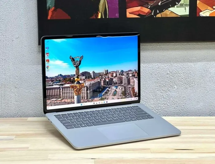 Ігровий ноутбук-трансформер Microsoft SurFace Laptop Studio / 14.3" (2400x1600) IPS Touch / Intel Core i7-11370H (4 (8) ядра по 3.3 - 4.8 GHz) / 32 GB DDR4 / 1000 GB SSD / nVidia GeForce RTX 3050 Ti, 4 GB GDDR6, 128-bit / WebCam / Win 11 Pro б/в - зображення 2