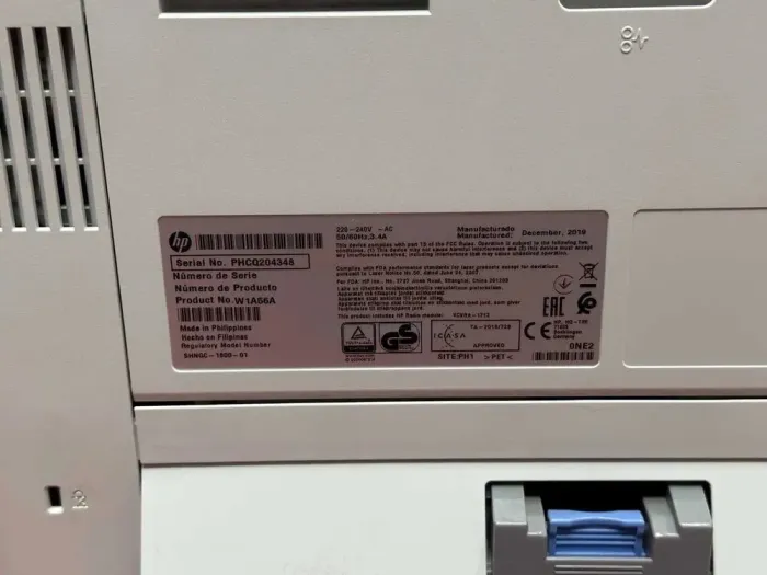Принтер HP LaserJet Pro M404dw / Лазерний монохромний друк / 1200x1200 dpi / A4 / 38 стор/хв / USB 2.0, Ethernet, WiFi / Дуплекс б/в - зображення 8