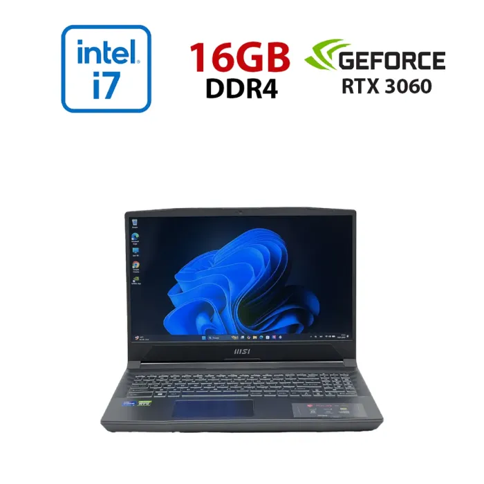 Ігровий ноутбук Б-класу MSI Pulse GL66 12UEK-637US / 15,6" (1920x1080) IPS / Intel Core i7-12700H (14 (20) ядер по 3,5 - 4,7 ГГц) / 16 ГБ DDR4 / 480 ГБ SSD / nVidia GeForce RTX 3060, 6 ГБ GDDR6, 192-біт / Веб-камера б/в - изображение 1