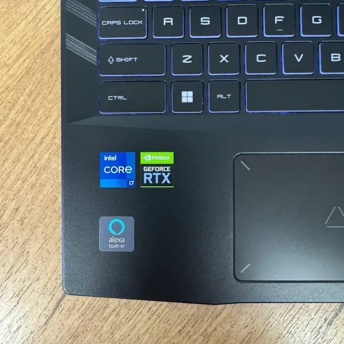 Ігровий ноутбук MSI Pulse GL66 11UEK / 15.6" (1920x1080) IPS / Intel Core i7-11800H (8 (16) ядер по 2.3 - 4.6 GHz) / 16 GB DDR4 / 500 GB SSD / nVidia GeForce RTX 3060, 6 GB GDDR6, 192-bit / WebCam б/в - зображення 8