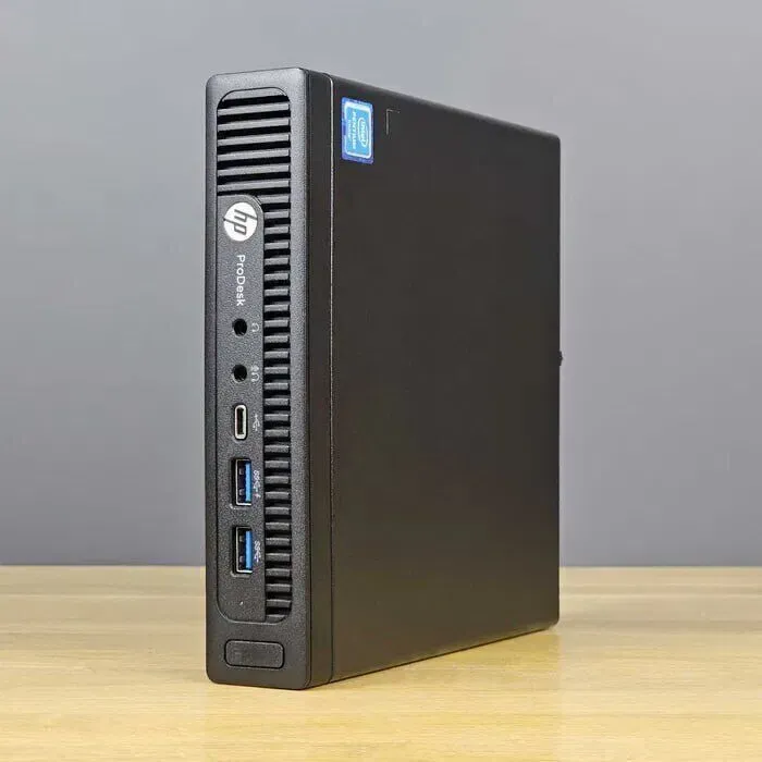 Неттоп HP ProDesk 600 G2 Mini PC USFF / Intel Core i5-6500T (4 ядра по 2.5 - 3.1 GHz) / 8 GB DDR4 / 240 GB SSD / Intel HD Graphics 530 / DisplayPort б/в - зображення 2