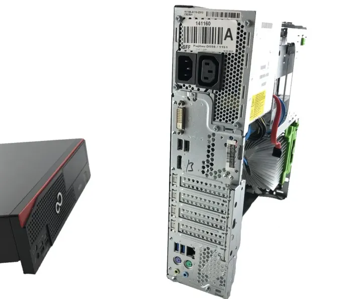 Комп'ютер Fujitsu Esprimo D556 E90+ SFF / Intel Pentium G4400 (2 ядра по 3.30 GHz) / 4 GB DDR4 / 500 GB HDD / Intel HD Graphics 510 б/в - зображення 6