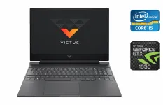 Ігровий ноутбук HP Victus 15 / 15.6" (1920x1080) IPS / Intel Core i5-12450H (8 (12) ядер по 3.3 - 4.4 GHz) / 16 GB DDR4 / 512 GB SSD / nVidia GeForce GTX 1650, 4 GB GDDR5, 128-bit / WebCam / HDMI б/в