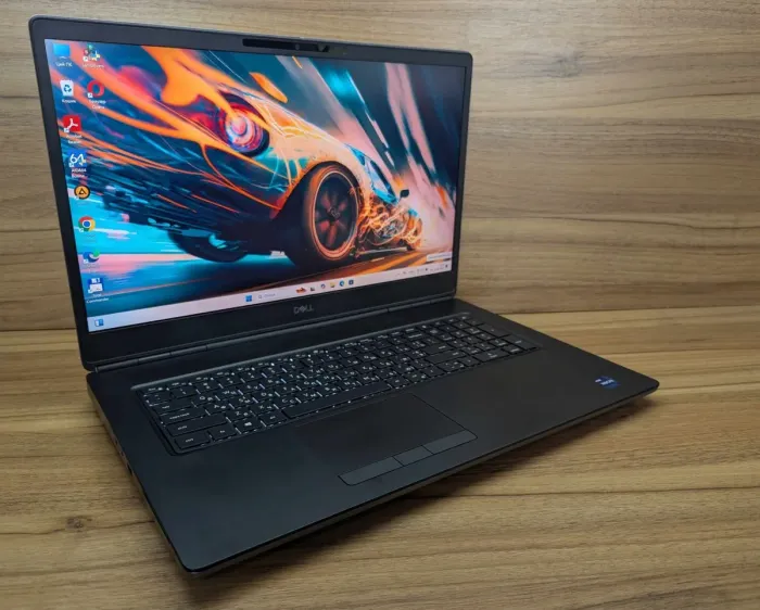 Мобільна робоча станція Б-клас Dell Precision 7760 / 17.3" (3840x2160) IPS / Intel Xeon W-11855M (6 (12) ядер по 3.2 - 4.9 GHz) / 32 GB DDR4 / 1000 GB SSD / nVidia RTX A4000, 8 GB GDDR6, 256-bit / WebCam / Windows 11 б/в - зображення 5
