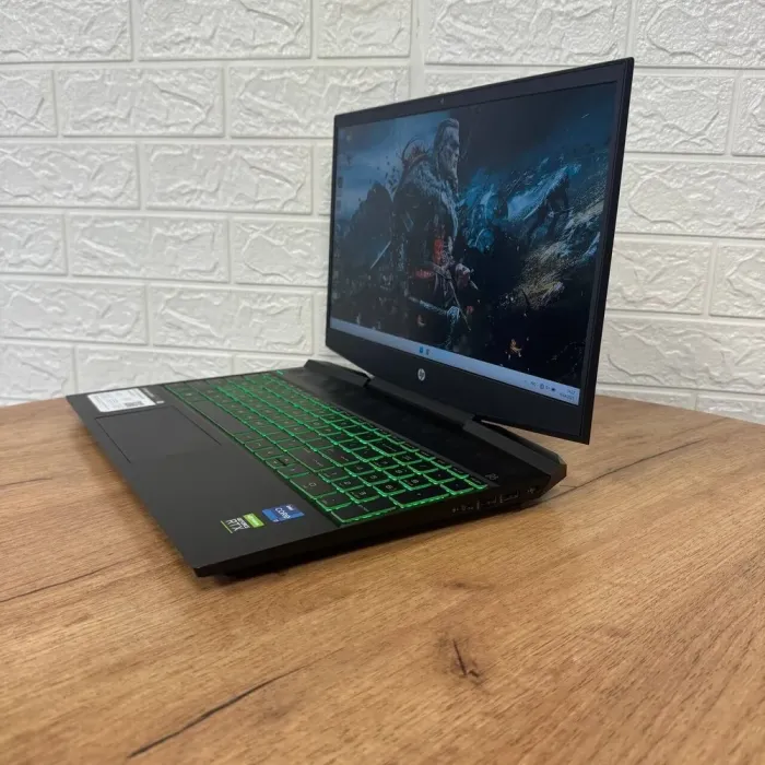 Ігровий ноутбук Б-клас HP Pavilion Gaming 15-dk2003nr / 15.6" (1920x1080) IPS / Intel Core i7-11370H (4 (8) ядра по 3.0 - 4.8 GHz) / 16 GB DDR4 / 512 GB SSD / nVidia GeForce RTX 3050, 4 GB GDDR6, 128-bit / WebCam б/в - зображення 5