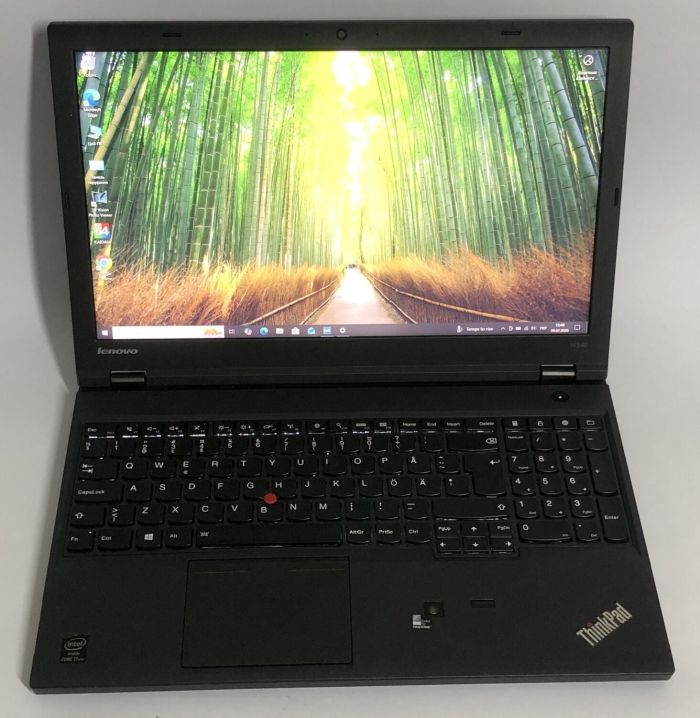 Мобільна робоча станція Б-класу Lenovo ThinkPad W540 / 15.6" (1920x1080) TN / Intel Core i7-4800MQ (4 (8) ядра по 2,7 - 3,7 ГГц) / 8 ГБ DDR3 / 256 ГБ SSD / nVidia Quadro K2100M, 2 ГБ GDDR5, 128-біт / WebCam / Win 10 Pro б/в - зображення 2