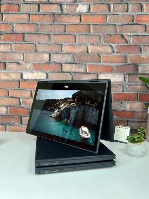 Ноутбук-трансформер Dell Latitude 3390 / 13.3" (1920x1080) IPS Touch / Intel Core i3-7020U (2 (4) ядра по 2.3 GHz) / 8 GB DDR4 / 128 GB SSD / Intel UHD Graphics 620 / WebCam / Win 10 Pro б/в - зображення 2