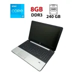 Ноутбук HP ProBook 350 G2 / 15.6" (1366x768) TN / Intel Core i3-5010U (2 (4) ядра по 2.1 GHz) / 8 GB DDR3 / 240 GB SSD / Intel HD Graphics 5500 / WebCam б/в