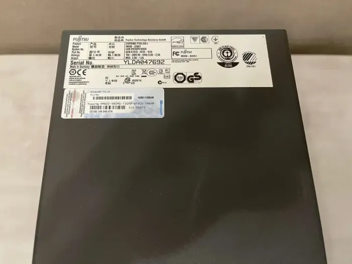 Комп'ютер Fujitsu Esprimo P700 E90+ Tower / Intel Core i5-2400 (4 ядра по 3.1 - 3.4 GHz) / 8 GB DDR3 / 120 GB SSD + 500 GB HDD / nVidia GeForce 210, 1 GB GDDR3, 64-bit / DVD-RW / HDMI б/в - зображення 6