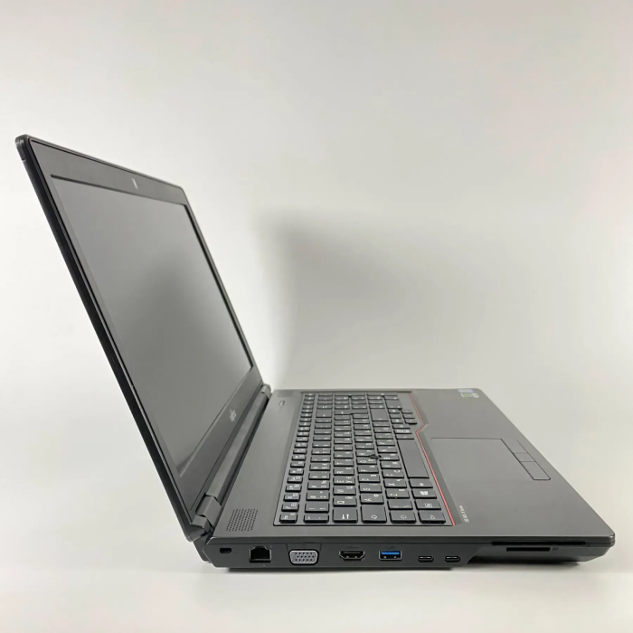 Мобільна робоча станція Б-класу Fujitsu Celsius H780 / 15.6" (1920x1080) IPS / Intel Core i7-8750H (6 (12) ядер по 2.2 - 4.1 GHz) / 16 GB DDR4 / 512 GB SSD / nVidia Quadro P600, 4 GB GDDR5, 128-bit / VGA / HDMI / WebCam б/в - зображення 5