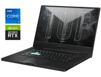 Ігровий ноутбук Б-клас Asus TUF Dash F15 FX516PR / 15.6" (1920x1080) IPS / Intel Core i7-11370H (4 (8) ядра по 3.0 - 4.8 GHz) / 16 GB DDR4 / 1000 GB SSD NVMe / nVidia GeForce RTX 3070, 8 GB GDDR6, 256-bit / WebCam б/в