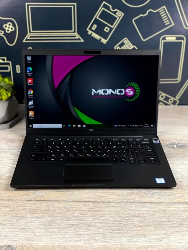 Ультрабук Dell Latitude 7400 / 14" TN / Intel Core i5-8365U (4 (8) ядра по 1.6-4.1 GHz) / 8 GB DDR4 / 256 GB SSD / Intel UHD Graphics / WebCam б/в - зображення 2