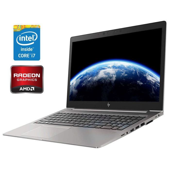 Ігровий ноутбук Б-класу HP Zbook 15u G5 / 15,6" (1920x1080) IPS / Intel Core i7-8650U (4 (8) ядра по 1,9 - 4,2 ГГц) / 32 ГБ DDR4 / 512 ГБ SSD / AMD Radeon Pro WX 3100, 2 ГБ DDR5, 128-біт / WebCam / Win 11 Pro б/в - зображення 1