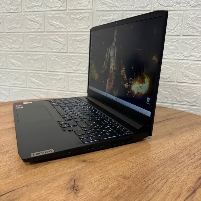 Ігровий ноутбук Б-клас Lenovo IdeaPad Gaming 3 15ACH6 / 15.6" (1920x1080) IPS / AMD Ryzen 5 5600H (6 (12) ядер по 3.3 - 4.2 GHz) / 8 GB DDR4 / 256 GB SSD / nVidia GeForce RTX 3050 Ti, 4 GB GDDR6, 128-bit / WebCam б/в - зображення 4