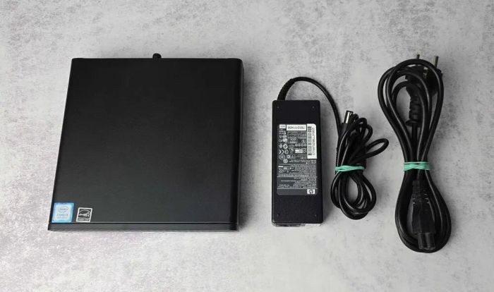 Неттоп HP ProDesk 400 G5 Mini USFF / Intel Core i3-9100T (4 ядра по 3.1 - 3.7 GHz) / 8 GB DDR4 / 128 GB SSD / Intel UHD Graphics 630 / Win 10 Pro б/в - зображення 5