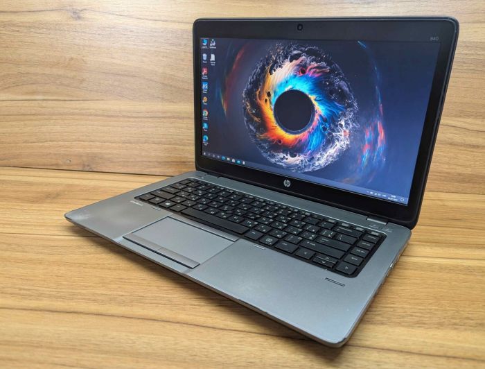 Ультрабук Б-клас HP EliteBook 840 G1 / 14" (1600x900) TN / Intel Core i5-4300U (2 (4) ядра по 1.9 - 2.9 GHz) / 8 GB DDR3 / 240 GB SSD / Intel HD Graphics 4400 / WebCam / Fingerprint / Windows 10 б/в - зображення 5