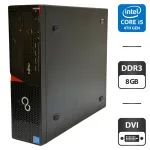 Комп'ютер Fujitsu Esprimo E720 E85 SFF / Intel Core i5-4440 (4 ядра по 3.1 - 3.3 GHz) / 8 GB DDR3 / 500 GB HDD / Intel HD Graphics 4600 / DVD-ROM б/в