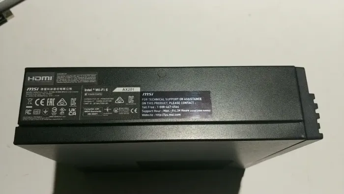 Неттоп MSI PRO DP21 12M-407U USFF / Intel Core i3-12100 (4 (8) ядра по 3.3 - 4.3 GHz) / 16 GB DDR4 / 256 GB SSD / Intel UHD Graphics 730 / COM-port б/в - зображення 9