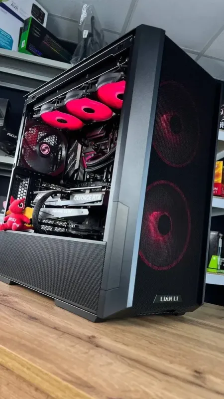 Збірка під замовлення:ігровий ПК Lian Li LanCool 216 RGB Black Tower / AMD Ryzen 7 7700X (8 (16) ядер по 4.5 - 5.4 GHz) / 32 GB DDR5 / 2000 GB SSD M.2 / nVidia GeForce RTX 4070 Super, 12 GB GDDR6X, 192-bit / 850W - зображення 6