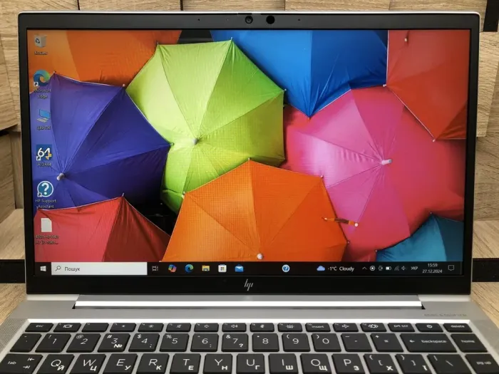 Ультрабук Б-клас HP EliteBook 840 G7 / 14" (1920x1080) IPS / Intel Core i7-10610U (4 (8) ядра по 1.8 - 4.9 GHz) / 8 GB DDR4 / 256 GB SSD M.2 / Intel UHD Graphics / WebCam / Fingeprint / HDMI б/в - зображення 3