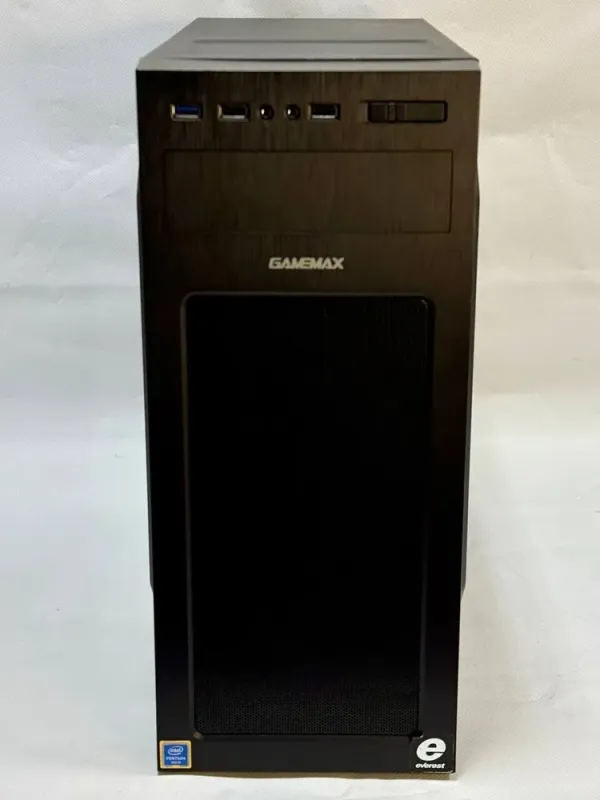 Комп'ютер GameMax MT520 Black Tower / Intel Core i7-4790S (4 (8) ядра по 3.2 - 4.0 GHz) / 16 GB DDR3 / 256 GB SSD + 500 GB HDD / AMD Radeon RX 570, 4 GB GDDR5, 256-bit / 500W б/в - зображення 2