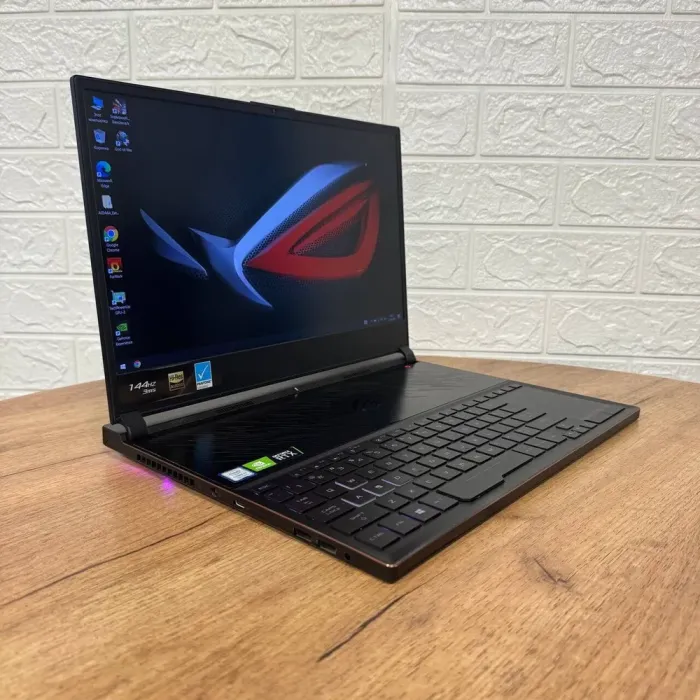 Ігровий ноутбук Б-клас Asus ROG Zephyrus GX531GW / 15.6" (1920x1080) IPS / Intel Core i7-9750H (6 (12) ядер по 2.6 - 4.5 GHz) / 16 GB DDR4 / 512 GB SSD / nVidia GeForce RTX 2070 Max-Q, 8 GB GDDR6, 256-bit / WebCam б/в - зображення 4