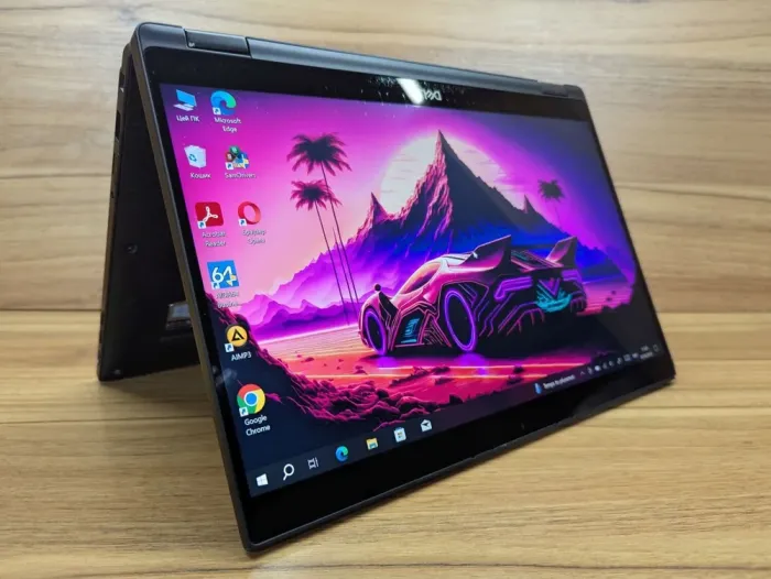 Ноутбук-трансформер Б-клас Dell Latitude 7390 / 13.3" (1920x1080) IPS Touch / Intel Core i7-8650U (4 (8) ядра по 1.9 - 4.2 GHz) / 16 GB DDR4 / 480 GB SSD / Intel UHD Graphics 620 / WebCam / TouchID / Windows 10 б/в - зображення 8