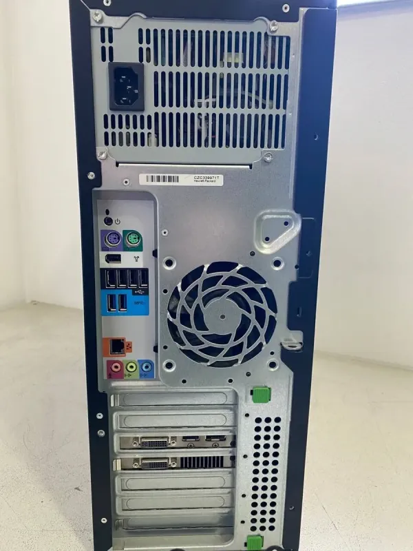 Робоча станція Б-клас HP Z420 Workstation Tower / Intel Xeon E5-2660 v2 (10 (20) ядер по 2.2 - 3.0 GHz) / 64 GB DDR3 / 240 GB SSD + 500 GB HDD / AMD Radeon HD 7870, 2 GB GDDR5, 256-bit / DVD-ROM / HDMI б/в - зображення 5