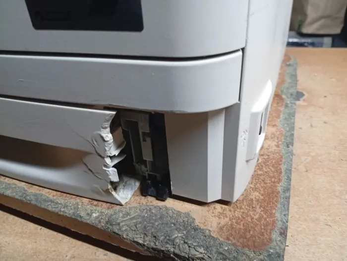 Принтер Б-клас Canon i-SENSYS LBP6650dn / Лазерний монохромний друк / 600x600 dpi / A4 / 33 стор/хв / USB 2.0, Ethernet / Дуплекс б/в - зображення 4