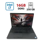 Ноутбук Dell Latitude 5500 / 15.6" (1920x1080) IPS / Intel Core i7-8665U (4 (8) ядра по 1.9 - 4.8 GHz) / 16 GB DDR4 / 256 GB SSD / Intel UHD Graphics / WebCam / HDMI б/в