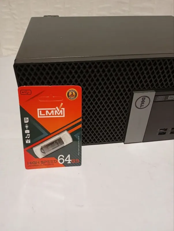 ПК Dell OptiPlex 3040 Tower / Intel Core i3-6100 (2 (4) ядра по 3.7 GHz) / 8 GB DDR3 / 240 GB SSD + 500 GB HDD / Intel HD Graphics 530 / DVD-RW б/в - зображення 5