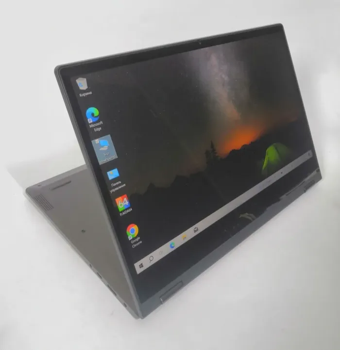 Ультрабук-трансформер Lenovo IdeaPad C340-14IML / 14" (1920x1080) IPS Touch / Intel Core i3-10110U (2 (4) ядра по 2.1 - 4.1 GHz) / 12 GB DDR4 / 256 GB SSD / Intel UHD Graphics / WebCam / Win 10 Home б/в - зображення 9