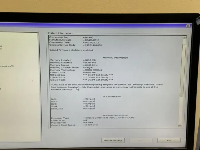 Комп'ютер Dell OptiPlex 7050 Tower / Intel Core i5-7500 (4 ядра по 3.4 - 3.8 GHz) / 16 GB DDR4 / 500 GB SSD / Intel HD Graphics 630 / 240W / HDMI / DisplayPort б/в - зображення 10