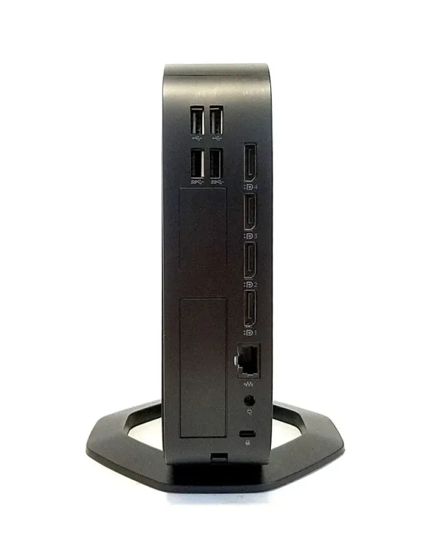 Неттоп HP t740 Thin Client USFF / AMD Ryzen V1756B (4 (8) ядра по 3.25 - 3.6 GHz) (аналог i7-7700T) / 8 GB DDR4 / 256 GB SSD M.2 / AMD Radeon RX Vega 8 Graphics / Win 10 Pro б/в - зображення 3