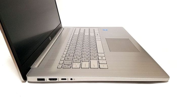Ноутбук HP 17-cn0013dx / 17.3" (1920x1080) IPS / Intel Core i3-1115G4 (2 (4) ядра по 1.7 - 4.1 GHz) / 16 GB DDR4 / 256 GB SSD M.2 / Intel UHD Graphics / WebCam / Win 11 Home б/в - зображення 3