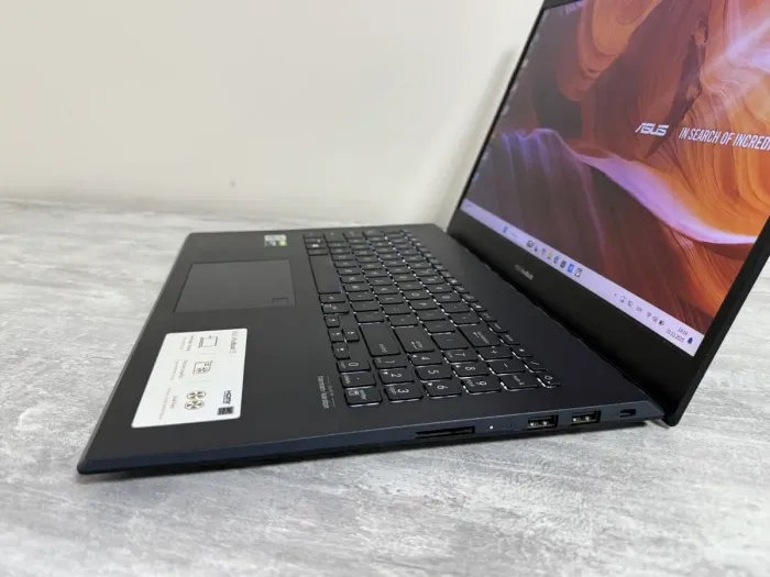 Ігровий ультрабук Asus VivoBook 15 K571LI-PB71 / 15" (1920x1080) IPS / Intel Core i7-10750H (6 (12) ядер по 2,6 - 5,0 ГГц) / 16 ГБ DDR4 / 256 ГБ SSD + 1000 ГБ HDD / nVidia GeForce GTX 1650 Ti, 4 ГБ GDDR6, 128-біт / WebCam / Win 11 Home б/в - зображення 6