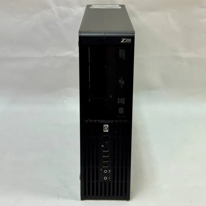 Робоча станція HP Z200 Workstation SFF / Intel Core i5-660 (2 (4) ядра по 3.3 - 3.6 GHz) / 12 GB DDR3 / 120 GB SSD + 500 GB HDD / Intel HD Graphics / DVD-ROM б/в - зображення 2