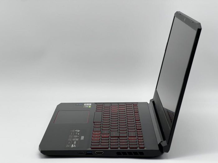 Ігровий ноутбук Б-клас Acer Nitro 5 AN515-55-53E5 / 15.6" (1920x1080) IPS / Intel Core i5-10300H (4 (8) ядра по 2.5 - 4.5 GHz) / 16 GB DDR4 / 240 GB SSD / nVidia GeForce RTX 3050, 4 GB GDDR6, 128-bit / WebCam б/в - зображення 4