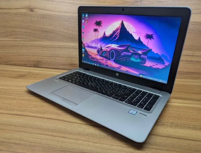 Ноутбук HP EliteBook 850 G4 / 15.6" (1920x1080) IPS / Intel Core i7-7600U (2 (4) ядра по 2.8 - 3.9 GHz) / 16 GB DDR4 / 256 GB SSD / Intel HD Graphics 620 / WebCam / Fingerprint / Windows 10 б/в - зображення 5