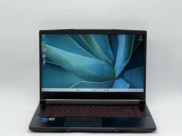 Ігровий ноутбук MSI GF63 Thin 11UC / 15.6" (1920x1080) IPS / Intel Core i5-11400H (6 (12) ядер по 2.7 - 4.5 GHz) / 16 GB DDR4 / 480 GB SSD / nVidia GeForce RTX 3050, 4 GB GDDR6, 128-bit / WebCam б/в - зображення 2
